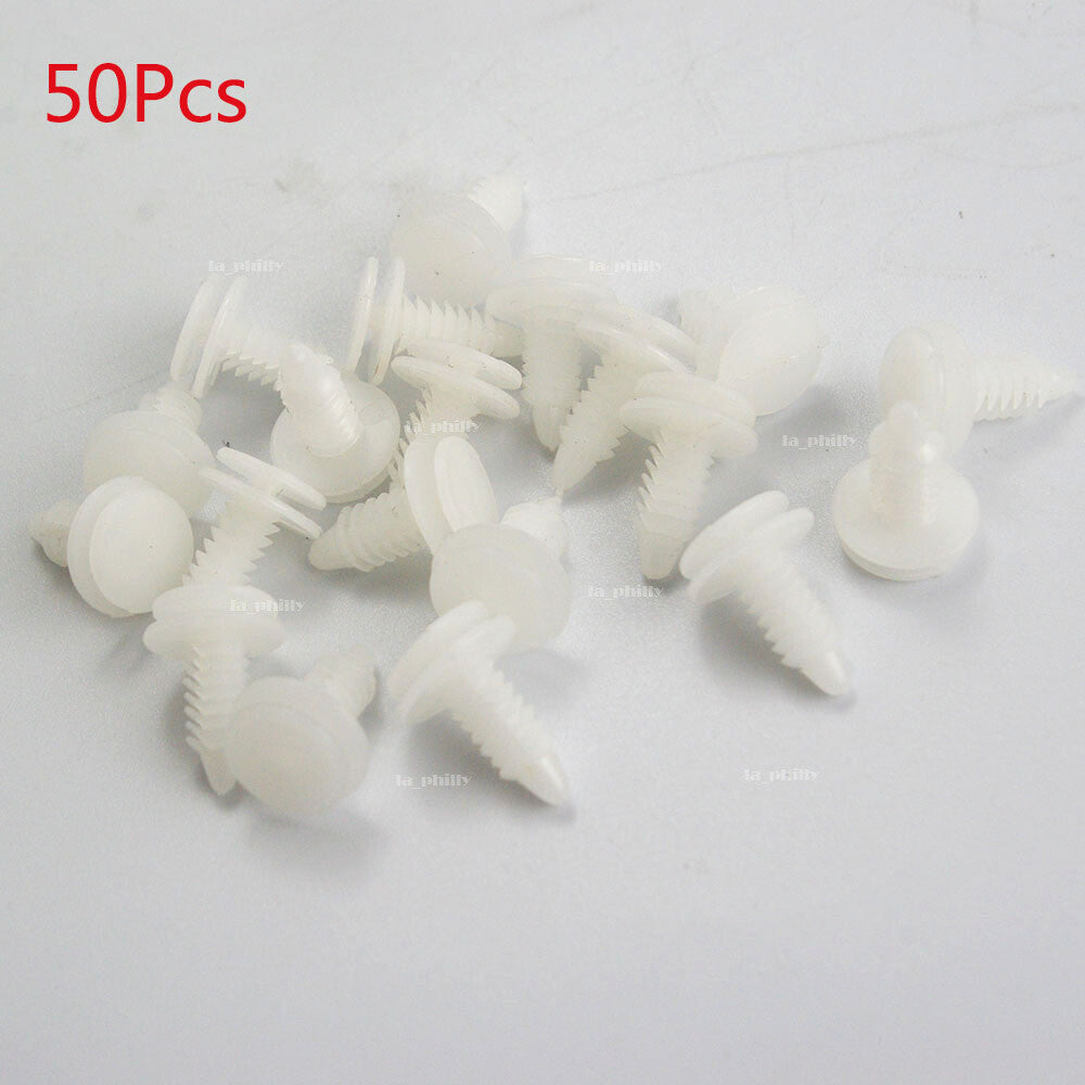 ya 27 6.18.2 50Pcs Door Panel Clips Fasteners Plastic Fit for Dodge for Ram 1500 2500 3500 Pickup