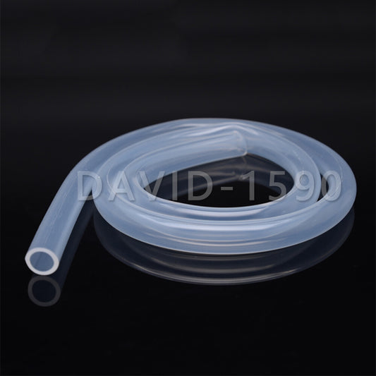 5 Meters Food Grade Transparent Silica Tube Rubber Hose  Flexible Pipe Heatproof