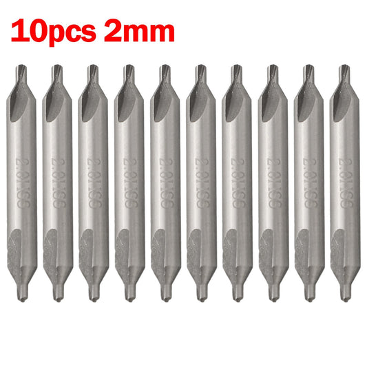 ya 25 10pcs 60 De  High Speed Steel Countersinks Versatile Center Drill Bits