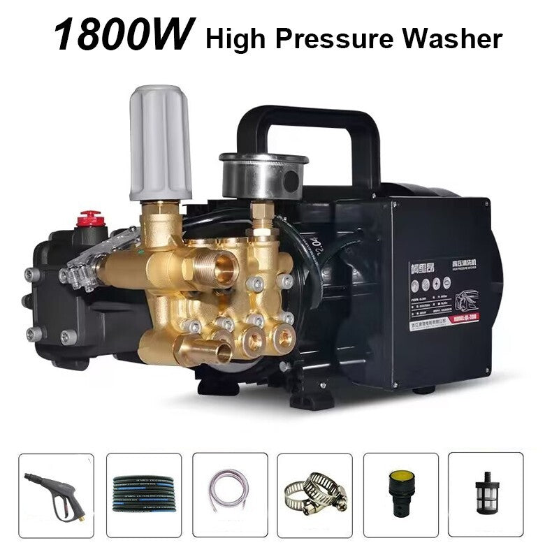 ya 26 Copper Electric High Pressure Washer Pump Car Cleaning Machine 7Mpa 13L/min 220V