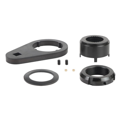 ya 5 8.7 5th Gear Lock Nut and Retainer Kit and 1/2 Inch Drive Spindle for Dodge NV4500 4WD