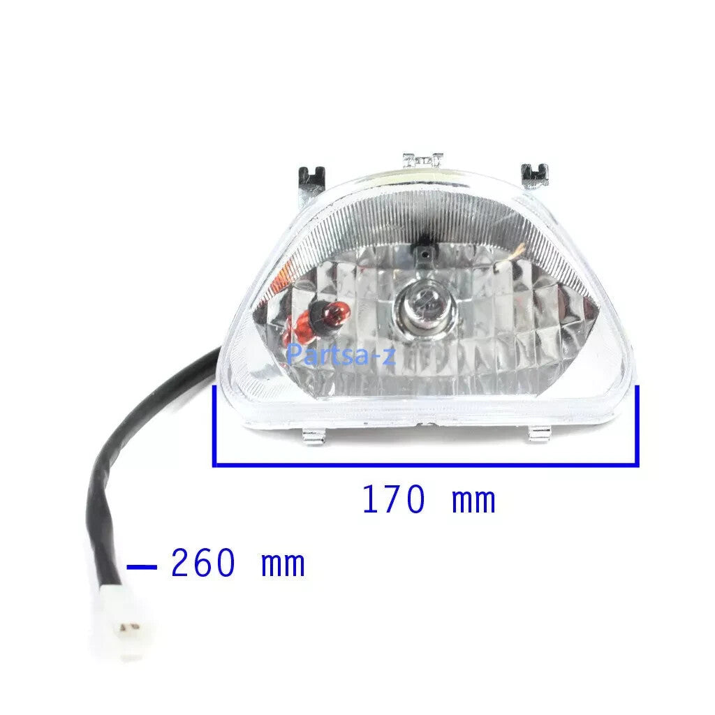 ya 27 7.2 12V Driving Headlight Head Fog Light UTV ATV For Taotao 50cc 110cc 125cc 150cc