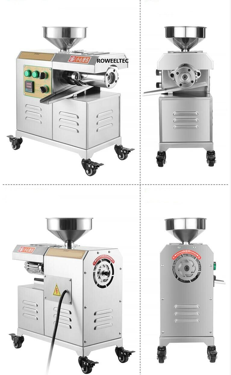 ya 26 Automatic Commercial Cold Oil Screw Press Seed Press Machine Stainless Steel O