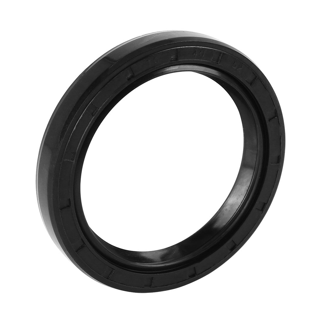 ya 5 8.7 40mm x 52mm x 7mm Black Rubber Cover Double Lip TC Oil Shaft Seal