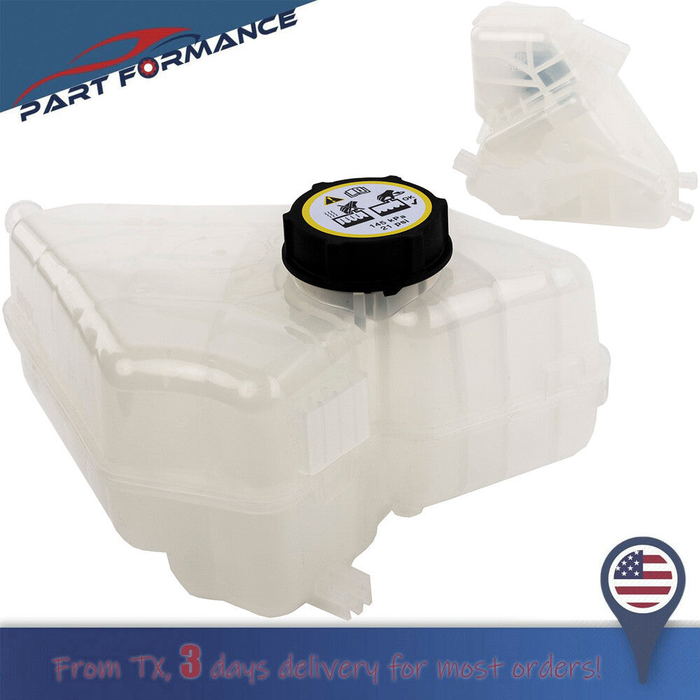 ya 27 7.20 Radiator overflow coolant reservoir expansion tank with cap suitable for 2011-2019 for Ford Fiesta.