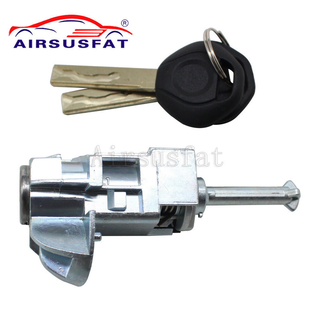 ya 1 8.5.1 Driver side door lock left LH cylinder barrel 2 keys for E46 3 01-06