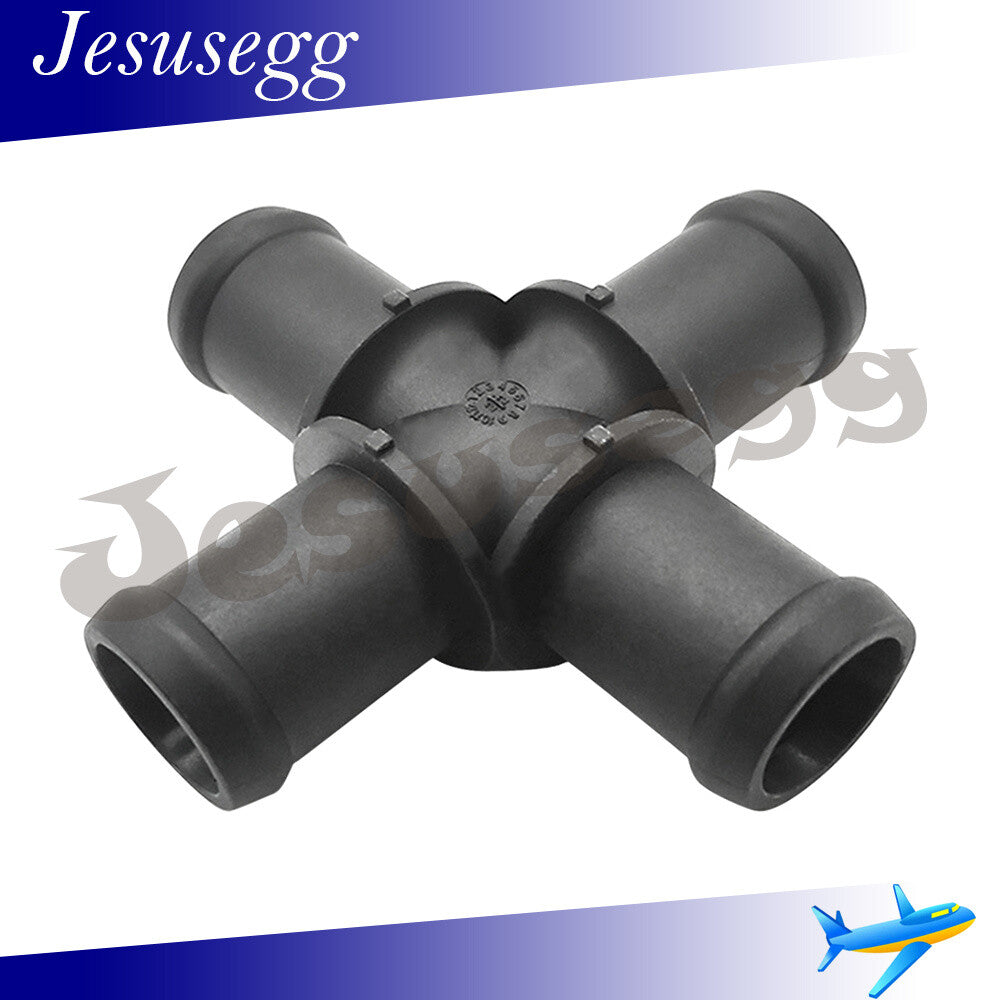 ya 5 8.7 Fits for Mini Cooper R52 R53 4-Way Engine Coolant Pipe Adapter Connector 17127518613