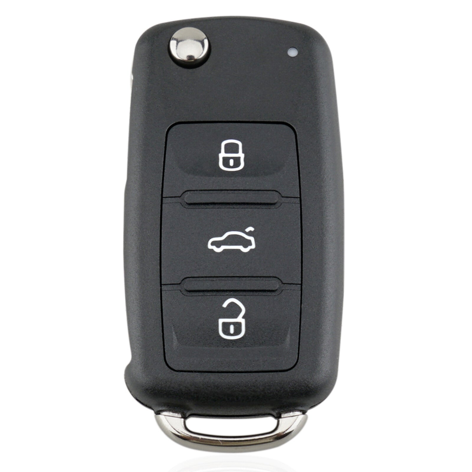 ya 5 8.7 Flip Car Key Fob Remote Case Shell 3 Button for VW Transporter for Golf Mk6 Cab Plus