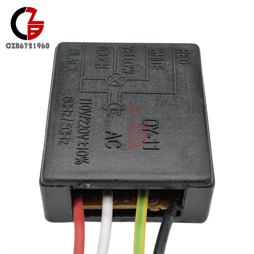 ya 14 10PCS 1channel Table Light Parts On/off AC 220V Touch Control Sensor Lamp Switch