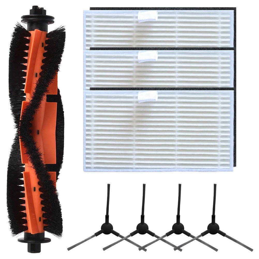 ya 25 Robot Vacuum Brush and Filter Set for Trouver E20 E20 Pro E20 Pro Plus Models