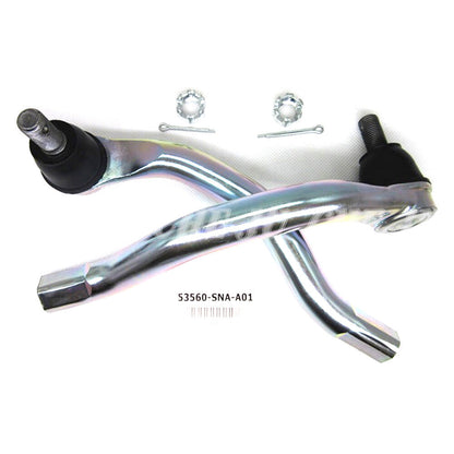 ya 11 10.28 2-Piece Front Outer Tie Stick End Pair Set L/R for Honda for Civic 2006-201
