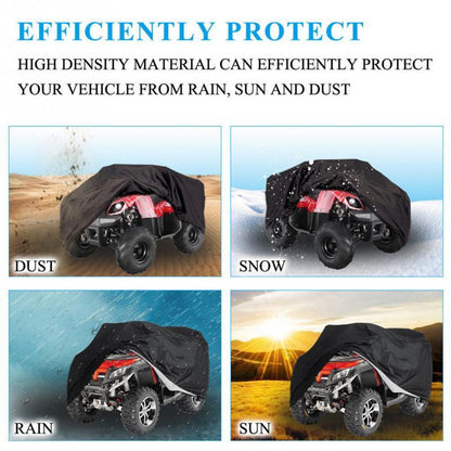 ya 5 8.7 XL ATV Protective Cover for Yamaha 250 350 660R Waterproof UV-Proof Rainproof and Dustproof