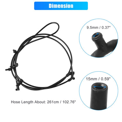 ya 5 8.7 Car Windshield Washer Hose For 2011-2015 for Jeep for Grand Cherokee Durango 55079200AD