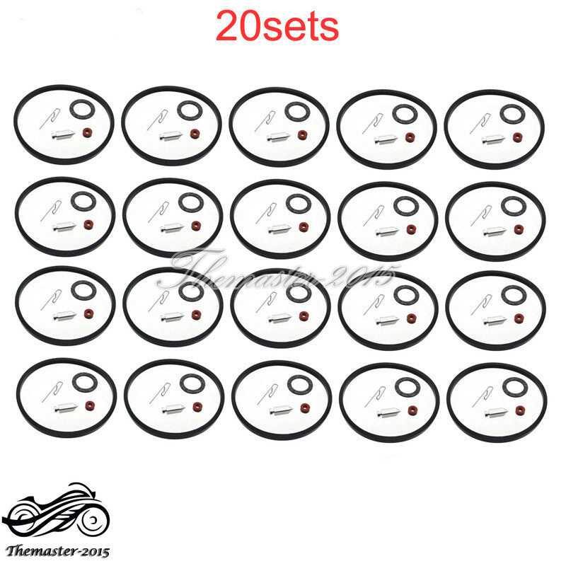 ya 28 20x Carburetor Needle Seat Gasket Repair Kit For Tecumseh 631021 631021A 631021B