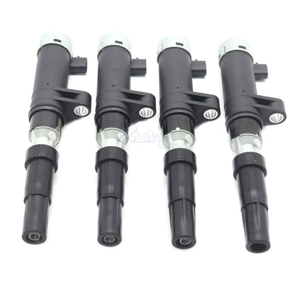 ya 5 8.7 UF-653 SET OF 4 IGNITION COILS for Renault SCENIC 1.4 1.6 2.0 8200405098 4PCS CN