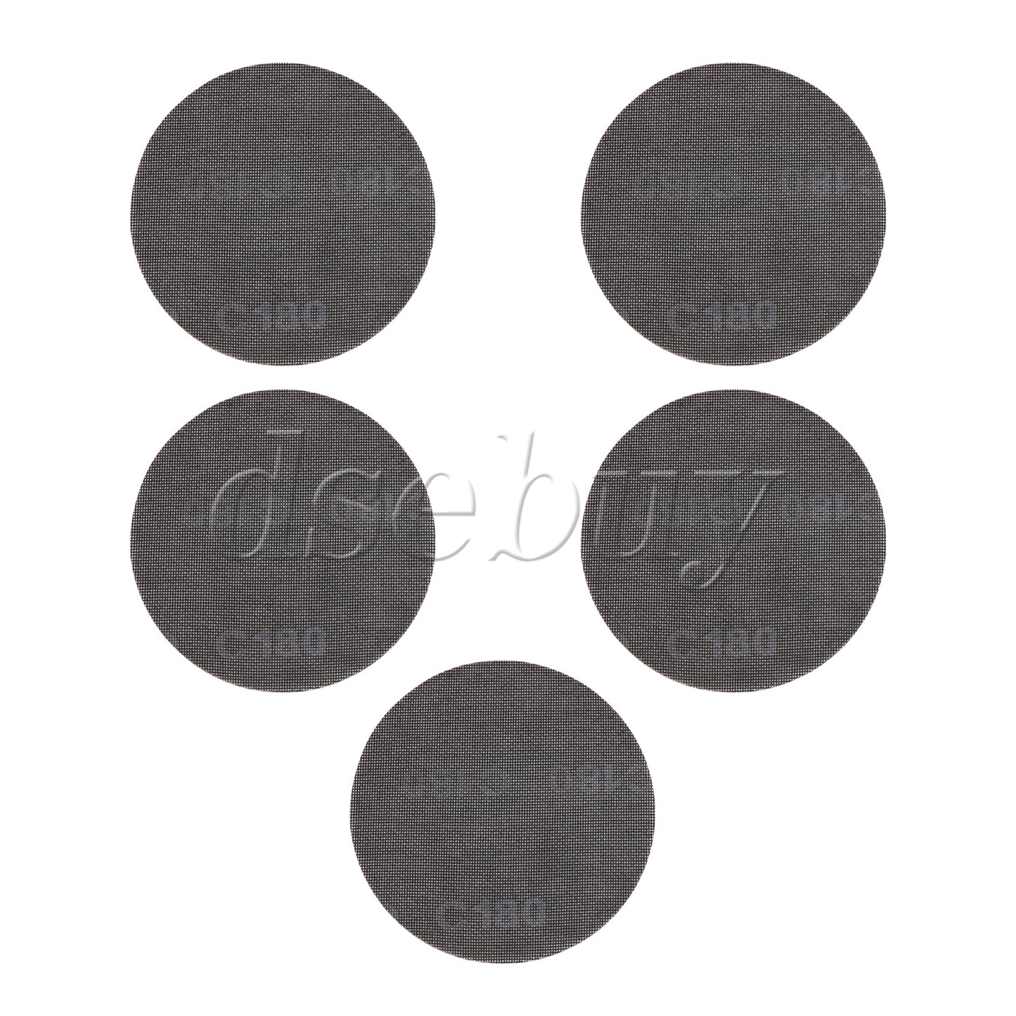ya 14 5 Pieces 9-Inch Mesh Abrasive Sanding Discs Hook and Loop Sandpaper 180 Grit