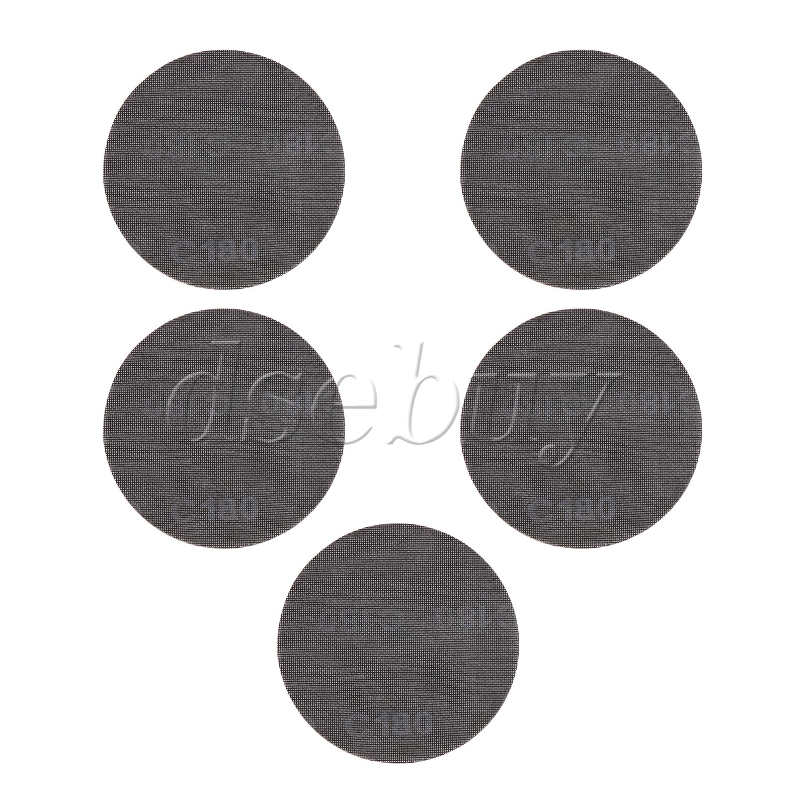 ya 14 5 Pieces 9-Inch Mesh Abrasive Sanding Discs Hook and Loop Sandpaper 180 Grit