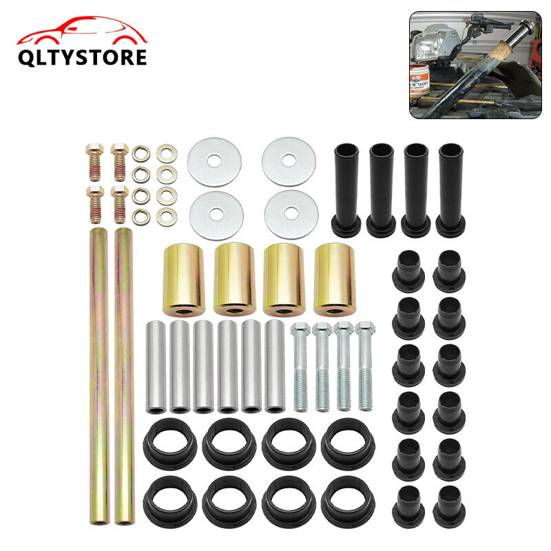 ya 2 7.16 A-Arm Bushing Shafts Kit Rear Left Right for Polaris Sports for MAN 400 450 600 700