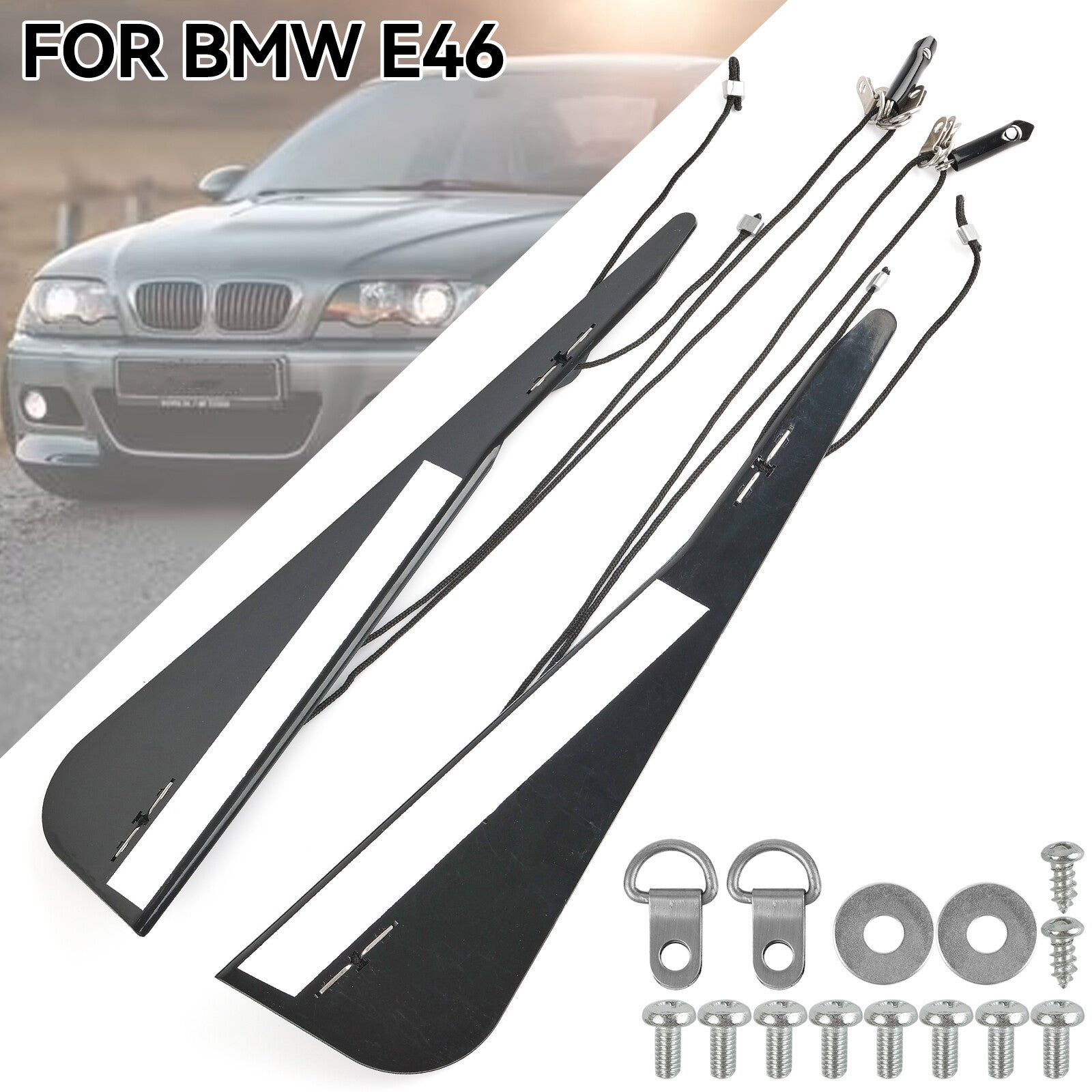 ya 2 6.29 Convertible Roof Top C Column Repair Kit 54317135351 for BMW E46 325ci 330ci M3