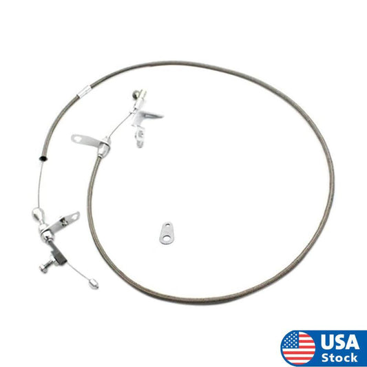 ya 9 6.5.2 Car Kickdown Cable Carb Bracket Linkage &Return Springs for Chrysler 727 for Dodge