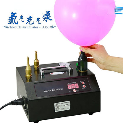 ya 14 Helium Balloon Inflator Dual Nozzle Inflator Air Pump Electric Balloon Inflator