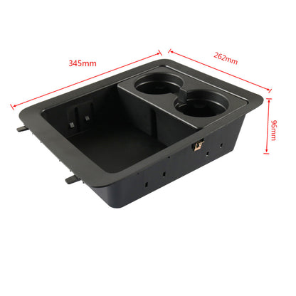 ya 5 8.7 Center console tray cup holder f for Ram e suitable for 2007-2014 for Chevrolet Suburban for Silverado for GMC 