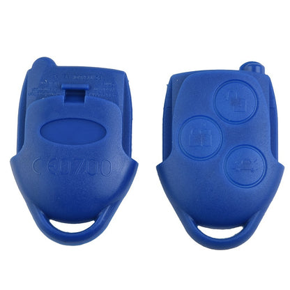 ya 5 8.7 Key-Fob Case 3 Button BLUE Remote Cover for for Ford Transit-MK7 2006 - 2014