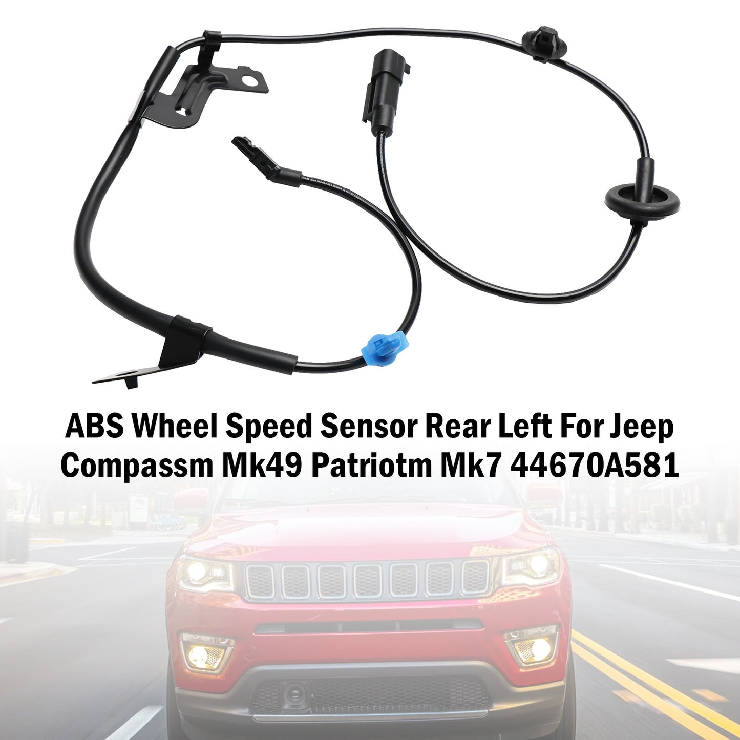ya 1 8.5.1 ABS Wheel Speed Sensor Rear Left for Jeep Compassm Mk49 Patriotm Mk7 44670A581