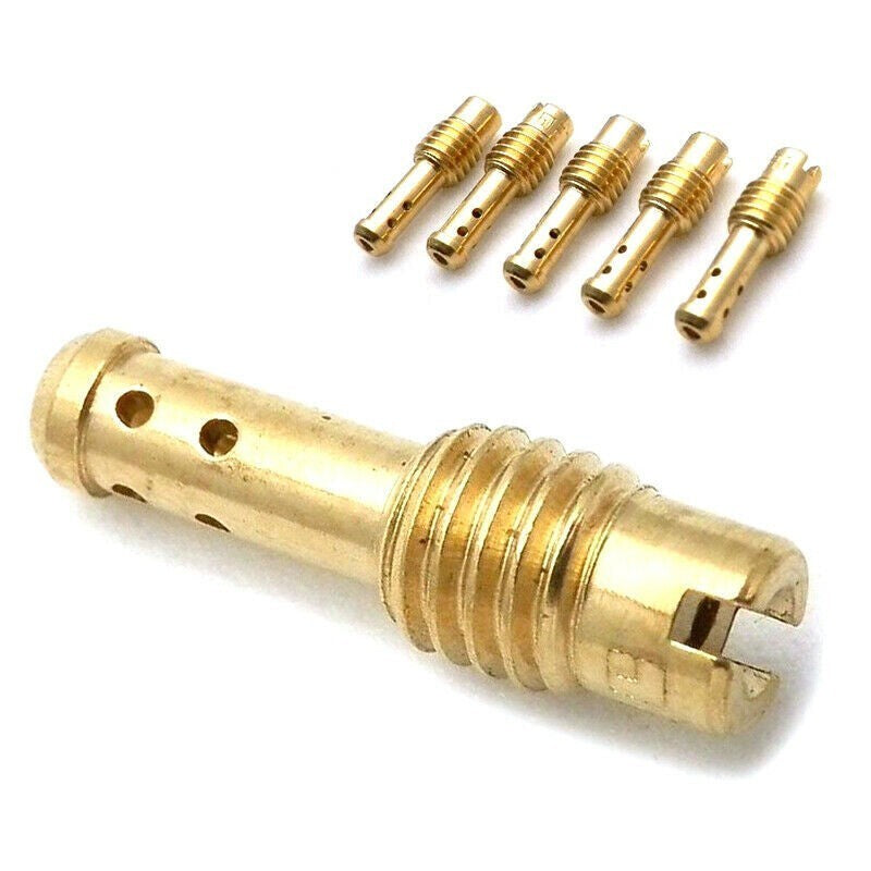 ya 3 6.23 20 Pcs 8 Hole Type Pilot Jet For VM TM TMX Carb Pilot Jets 12.5-60
