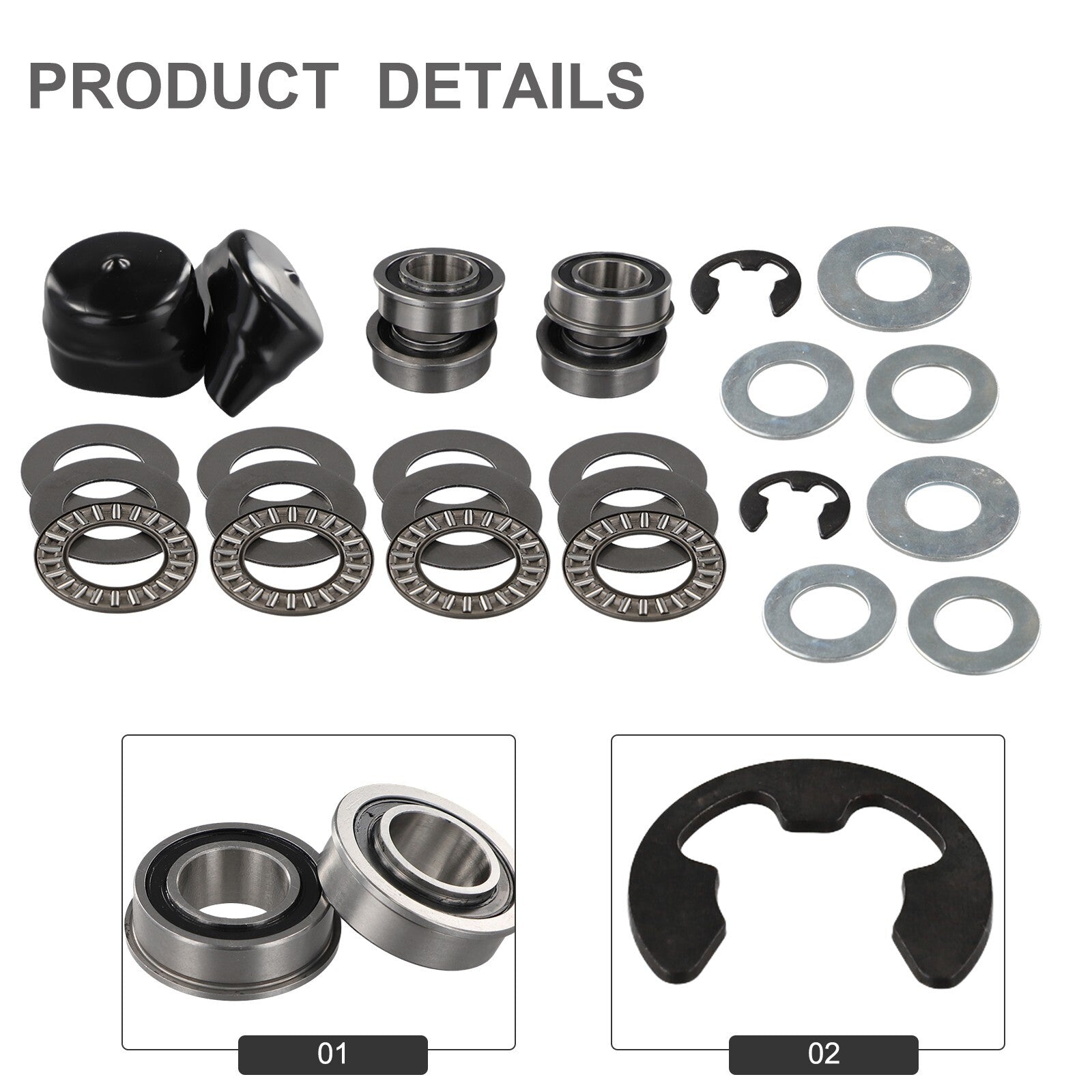 ya 14 Enhanced Stability with ont Wheel Bushing ing for Riding 