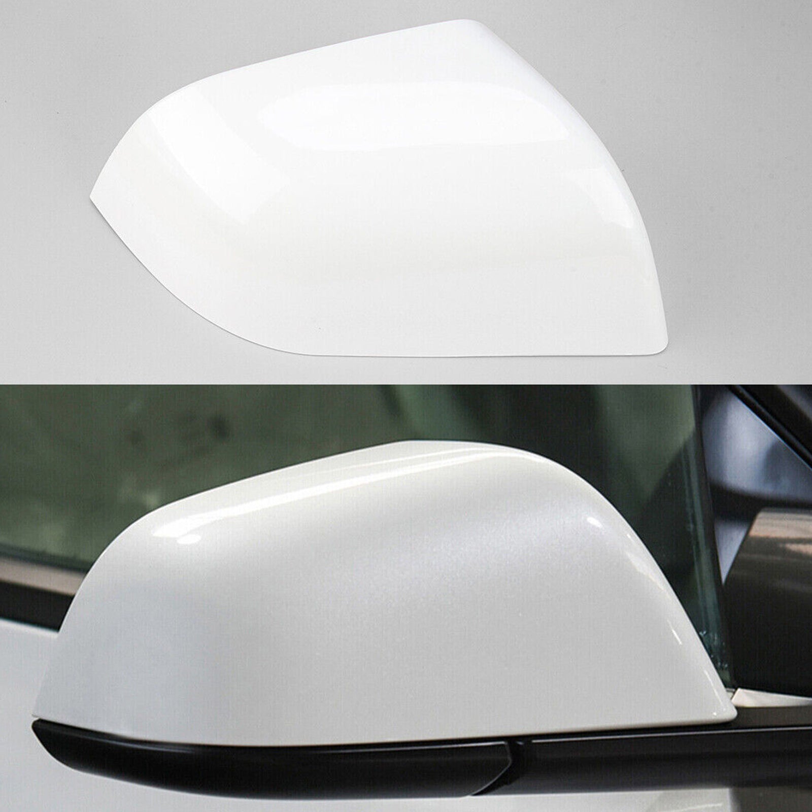 ya 1 8.5.1 Right side mirror protective cover shell suitable for model 3 2017 ~ 2022^