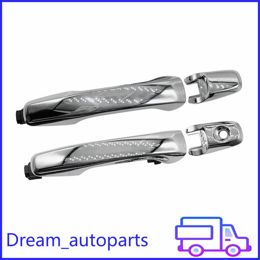 ya 13 5.27 2pcs For 2011-2017 for Ford Edge Explorer Exterior Door Handle Front Left & Right