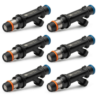 ya 5 8.7 6PCS Fuel Injectors 25313185 for Chevrolet Trailblazer for GMC Envoy 4.2L 2002-2004
