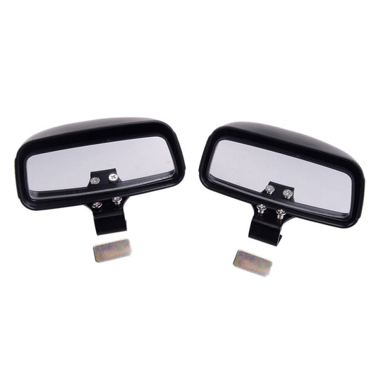 ya 1 8.5.2 2 Pack Black Blind Spot Wide Angle Rearview Mirror for Cars Vans Trucks