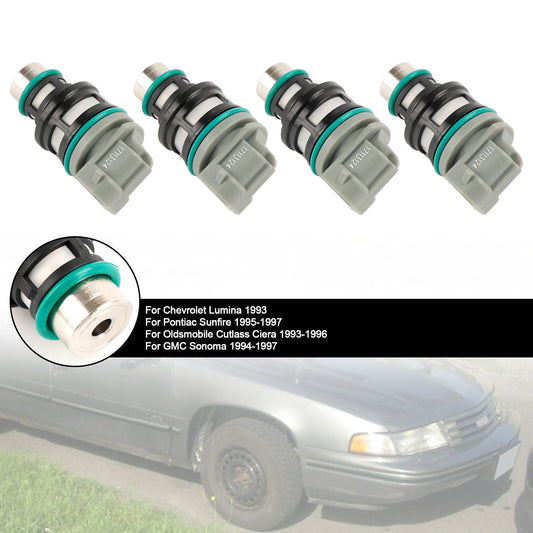 ya 1 8.5.2 4PCS Fuel Injectors 17113124 for Chevy for Buick for Pontiac 2.2L 17113197