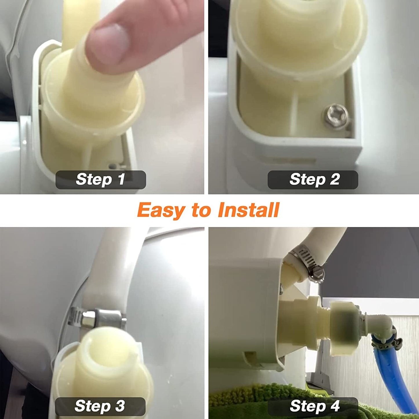 ya 10 5.28.2 For Dometic Upgraded Pedal Flush Toilet Water Valve RV 385311641 300 310 320