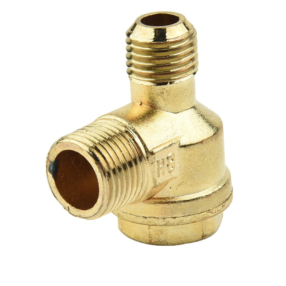 ya 14 Hot Sale Valve Gold 2 Port Connector Tool For Air Compressor Male Thread
