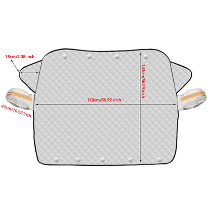 ya 5 8.7 New Car Windscreen Windshield Front Glass Sun Shade Cover Snow Frost Protector L