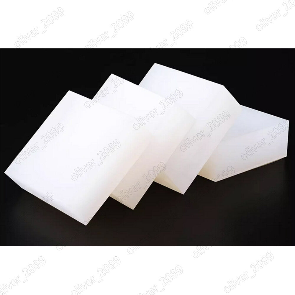 White Silica Gel Flat Plate Board Shock Absorber Plate Sheet Select Size