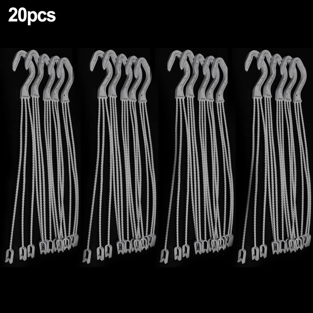 ya 28 36mm Potted Flower Pot Plastic Hook Flower Stand Hook High Quality Hanger 20PCS