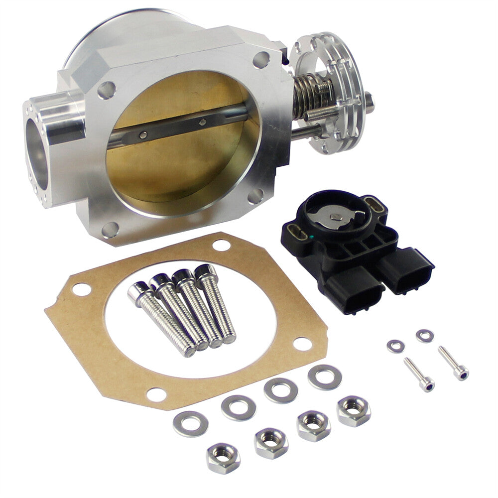 ya 27 7.20 3.35 85mm Q45 Throttle Body +TPS for Nissan Skyline R33 R34 RB26DET RB25DET