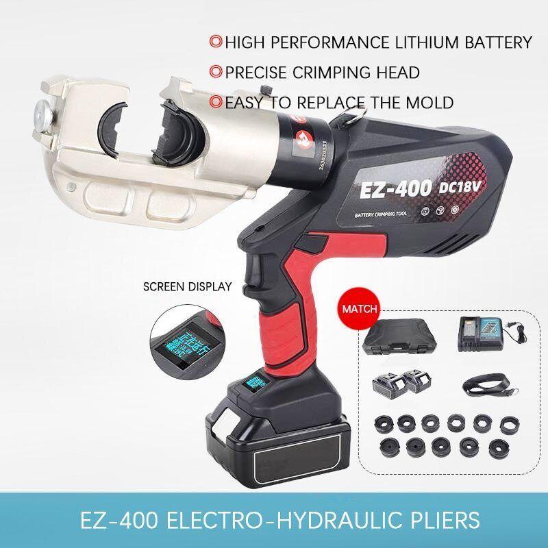 ya 25 2023 EZ-400 Continuous Crimping Copper Aluminum Wire Nose Hydraulic Pliers
