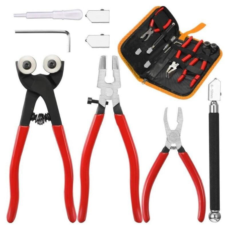 ya 25 Multipurpose Tile And Glass Cutting Pliers Kit For Accurate Cut Reduced Fatigue