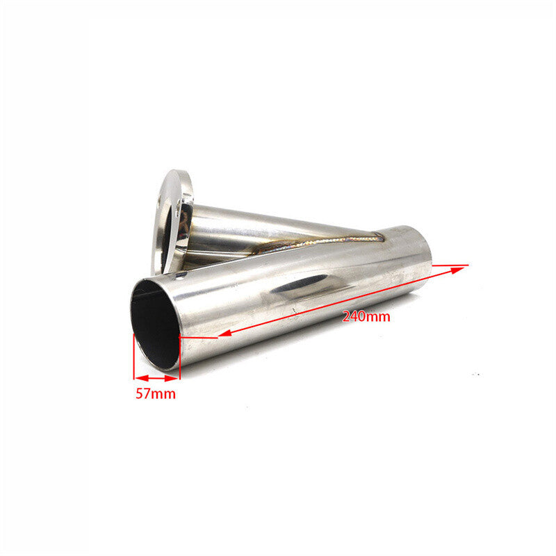 ya 4 6.17.2 2.25 inch Stainless Steel Electric Pipe Y-Shape with Seal Gasket