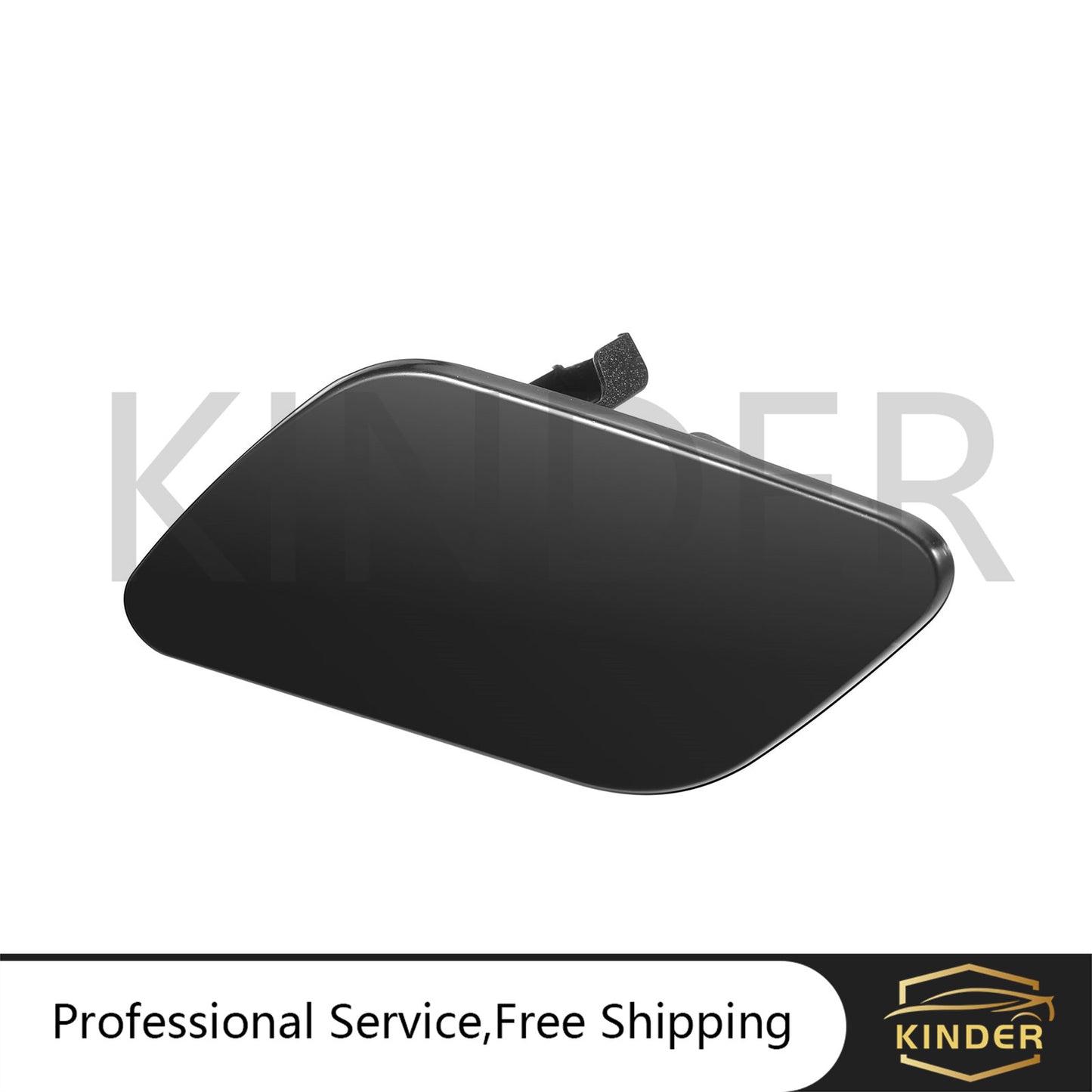 ya 27 6.18.2 for Porsche for Cayenne 92A 2015-2017 Left Headlight Washer Nozzle Cover Primer