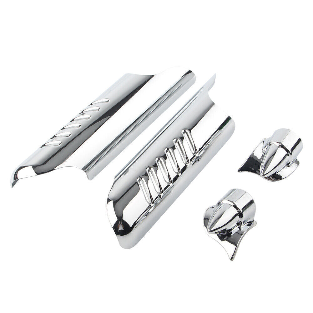 ya 2 6.29 Fork Lower Leg Deflectors Shield Cover Fit for Harley Touring FLHT 2000-2013 cl