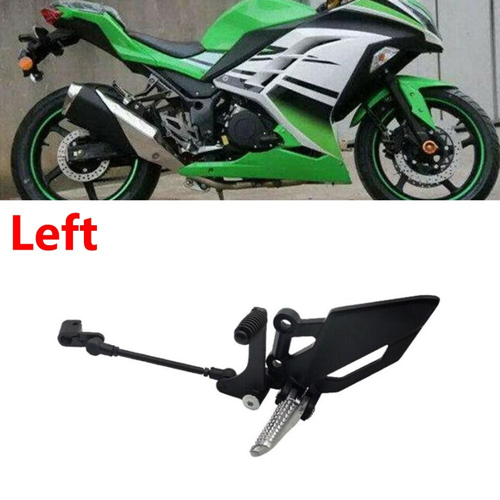 ya 11 6.8 Foot Peg Bracket Gear bracket Lever Assembly For EX 250R NINJA250 R 300