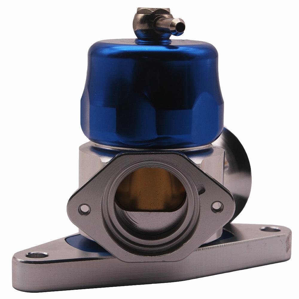ya 5 8.7 Aluminum Blue Dual Port Blow Off Valve BOV for Subaru WRX STI for Forester GT XT