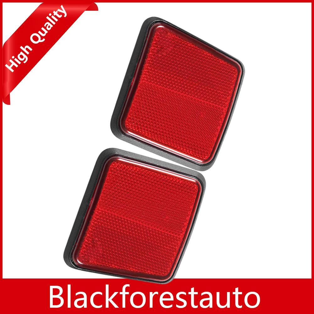 ya 27 6.21 2Pcs For 2005-2007 Escape Left+Right Side Rear Bumper Reflector Red Replacement