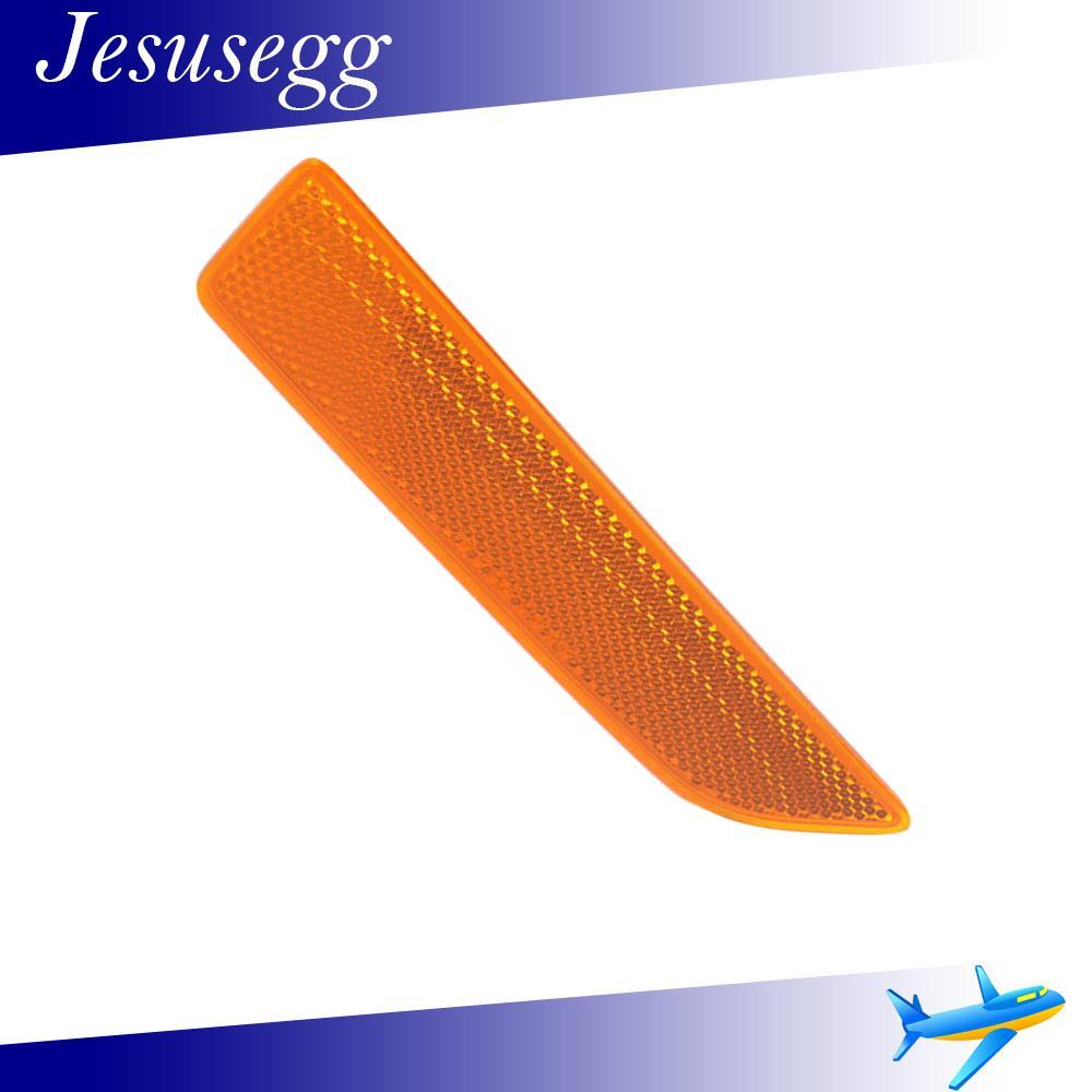 ya 27 6.18.2 Front Right Bumper Amber Side Reflector Plastic For X3 E83 2007 2008 2009 2010